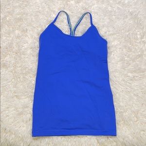 Lululemon/Ivivva Girls Royal Blue Tank Top SZ 6